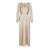 Neo noir - Beige | Dames | Jurk | Beige | 38 | regular | Kamst mode
