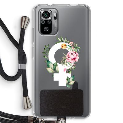 Venus: Xiaomi Redmi Note 10S Transparant Hoesje met koord