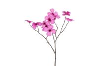 Decostar Countryfield Kunstbloem Beau Cornus paars-L67B26H26CM