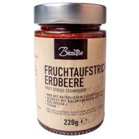Biosüße Bio Fruitspread Aardbei (220 gr)