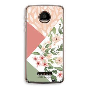 Sweet heaven geometrics: Motorola Moto Z Force Transparant Hoesje