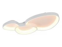 Freelight Plafondlamp Organico L 90 cm wit