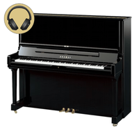 Yamaha YUS3 SH3 PE messing silent piano (zwart hoogglans)