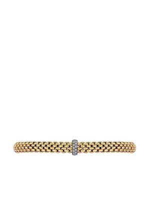 FOPE bracelet Flexible en or 18ct serti de diamants blancs