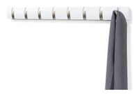 Umbra Kapstok 'Flip' Met 8 haken, kleur Wit