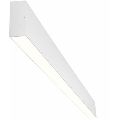 Lineaire LED Hanglamp - Lijnverlichting - Rinzu - 48W 5280lm - Warm Wit 3000K - 150cm - Wit