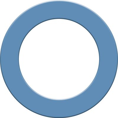 Designa DESIGNA Dartboard Surround Heavy Duty Sky Blue