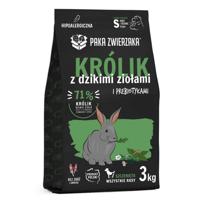 PAKA ZWIERZAKA Puppy Rabbit with wild herbs S - droog hondenvoer - 3kg