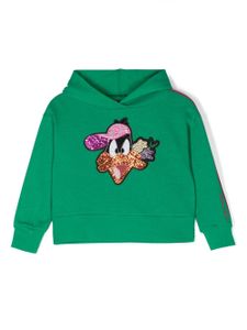 Monnalisa hoodie Daffy Duck - Vert