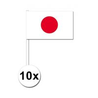 Handvlag Japan set van 10 - thumbnail