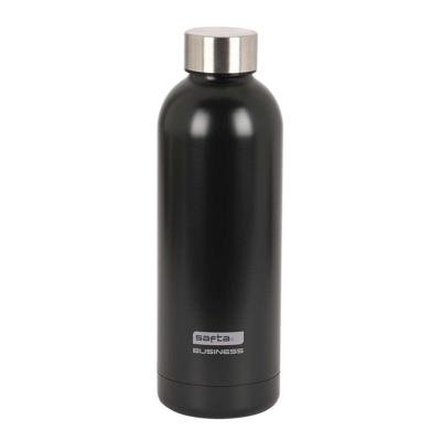 Roestvrijstalen Fles Safta Black 500 ml Zwart