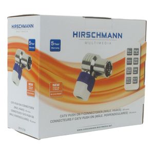 Hirschmann QFA 5 coaxconnector F-type 1 stuk(s) 75 Ohm