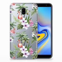 Samsung Galaxy J6 Plus (2018) | TPU Hoesje | Flamingo Palms