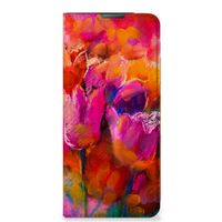 Bookcase Motorola Moto E20 Tulips - thumbnail