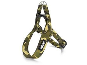 MORSO MINI HONDENTUIG VERSTELBAAR GERECYCLED FULL METAL DOG BRUIN 32-41X2,5 CM