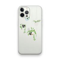 Hang In There: iPhone 12 Pro Transparant Hoesje
