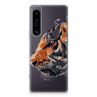 Smartphone hoesje Sony Xperia 1 IV Watercolor Tiger