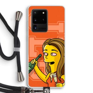 Jamie Lee Simpson: Samsung Galaxy S20 Ultra Transparant Hoesje met koord