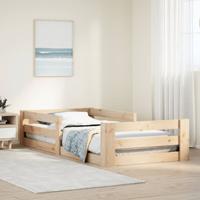Bedframe zonder matras massief grenenhout 90x190 cm