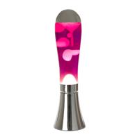 Balvi Lava Lamp Magma - Zilver en Roze Balvi Lava Lamp Magma - Zilver en Roze
