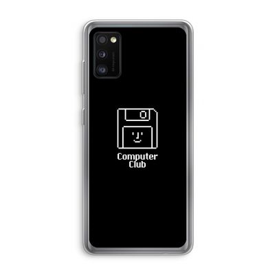 Hello: Samsung Galaxy A41 Transparant Hoesje