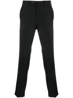 PT Torino pantalon de costume à taille mi-haute - Noir