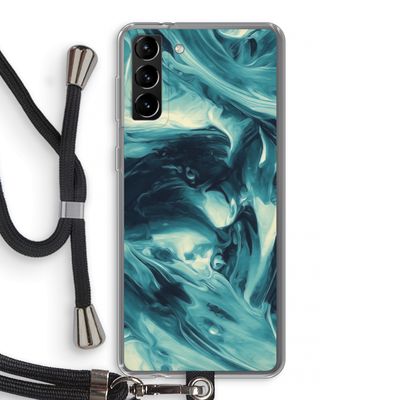 Dreaming About Whales: Samsung Galaxy S21 Plus Transparant Hoesje met koord