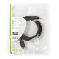 Nedis High Speed ??HDMI-Kabel met Ethernet | 2 m | 1 stuks - CVGP34500BK20 CVGP34500BK20 - thumbnail