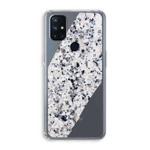 Gespikkelde marmer: OnePlus Nord N10 5G Transparant Hoesje