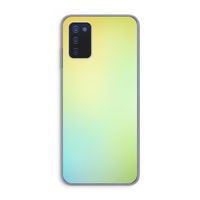 Minty mist pastel: Samsung Galaxy A03s Transparant Hoesje