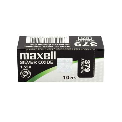 Knoopcel Maxell SR521SW 379 1,55 V Knoopcelbatterij