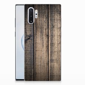 Samsung Galaxy Note 10 Plus Bumper Hoesje Steigerhout