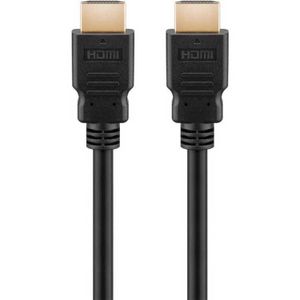 Goobay 41083 HDMI kabel 1,5 m HDMI Type A (Standaard) 2 x HDMI Type A (Standard) Zwart