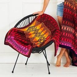 Queen Blanket (klein) CAL Garenpakket 2 Tequila Sunrise