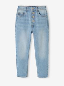 Jeans Mom fit MorphologiK meisjes heupomtrek MEDIUM double stone