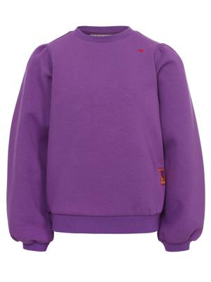LOOXS Little winter sweater meisjes - paars - sportief/scuba