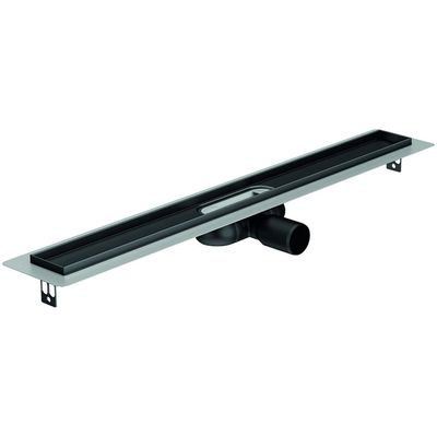 Aco Showerdrain c colours douchegoot 785mm H=68 vloerflens rooster zwart 2131477