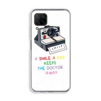 Smile: Huawei P40 Lite Transparant Hoesje