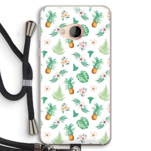 Ananas bladeren: HTC U Play Transparant Hoesje met koord