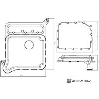 Hydrauliekfilterset, automatische aandrijving ADBP210062 Hydrauliekfilterset, automatische aandrijving ADBP210062
