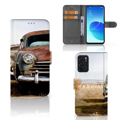 OPPO Reno6 5G | Telefoonhoesje met foto | Vintage Auto