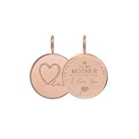 iXXXi Charm Pendant Mother Love Small Rosé