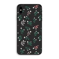 Small white flowers: iPhone XS Max Biologisch afbreekbaar hoesje