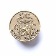 Dutch Geocoin 2014 - antiek bronse - RE
