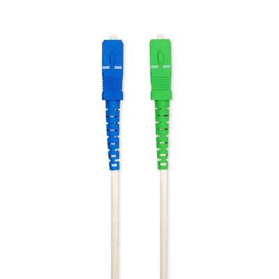 Nedis Glasvezel Patchkabel | SMF (Single Mode Phase) | SC/APC | SC/UPC | 100 Gbps | 2.00 m | Wit | Gift Box met Euro Lock - CCGB89610WT20