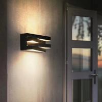 LuxGate Pro - LED Buitenwandlamp IP65 van Aluminium voor Tuin, Villa & Poort