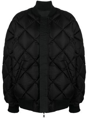 WARDROBE.NYC veste bomber à design réversible - Noir