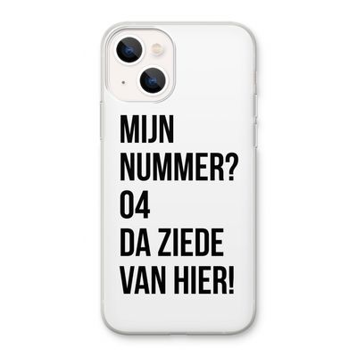 Da ziede van hier: iPhone 13 Transparant Hoesje