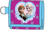 Disney portemonnee Frozen II 10 x 13 cm polyester roze/blauw - thumbnail