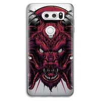 Hell Hound and Serpents: LG V30 Transparant Hoesje